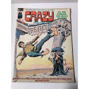 CRAZY magazine #7 Marvel 1974 humor satire Mad/Cracked related